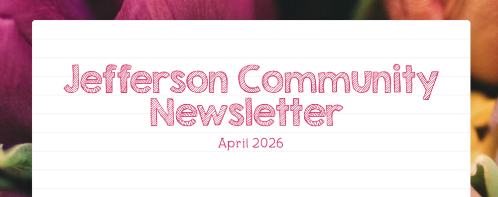 April Newsletter
