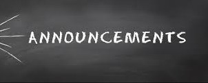 announcements
