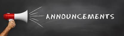 announcements