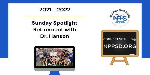 ​Sunday Spotlight - Farewell from Dr. Hanson