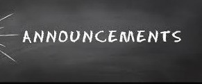 announcements