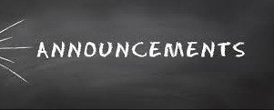 announcements