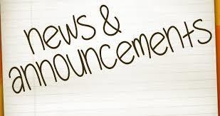 announcements