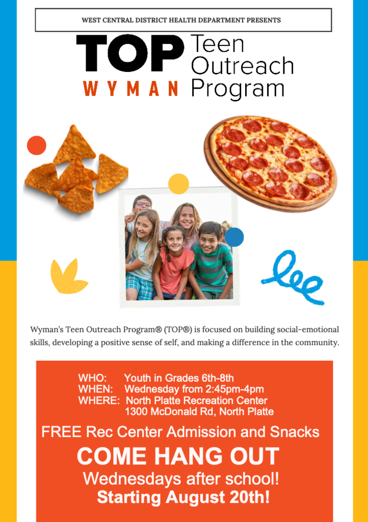 Teen Outreach Program Flyer
