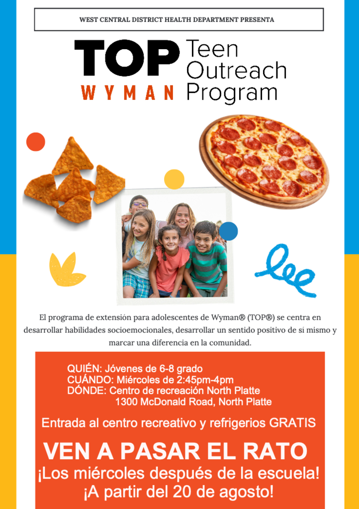 Teen Outreach Program Flyer