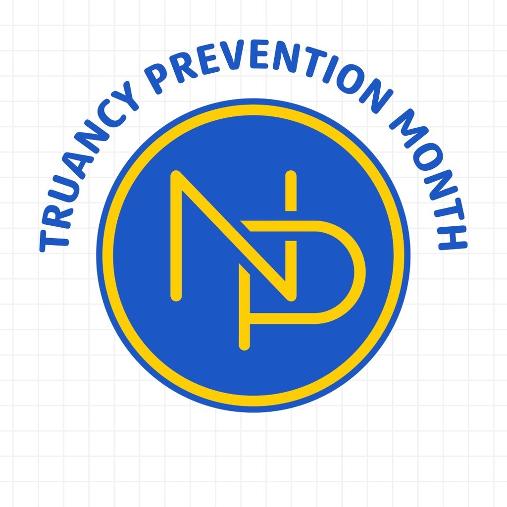 Truancy prevention month NP logo