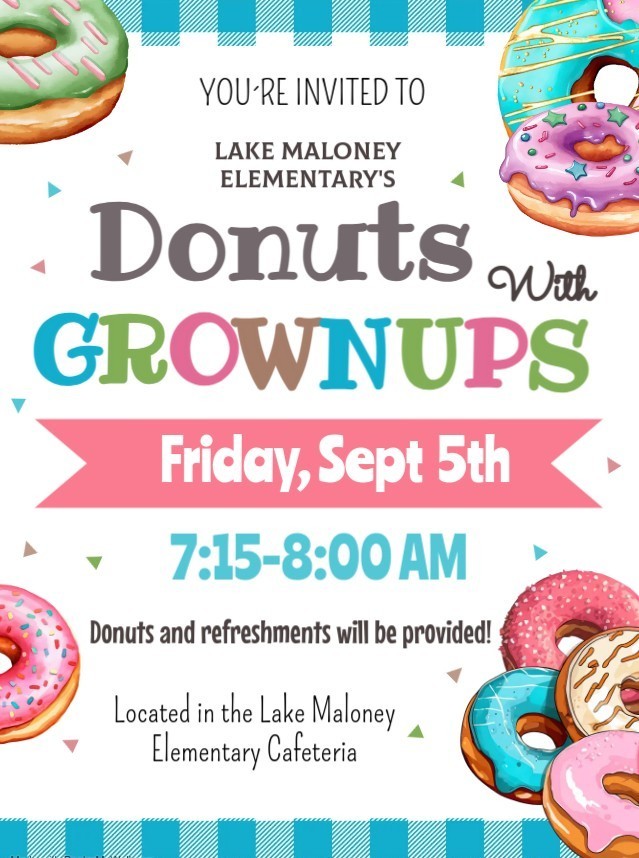 Donuts with GrownUps