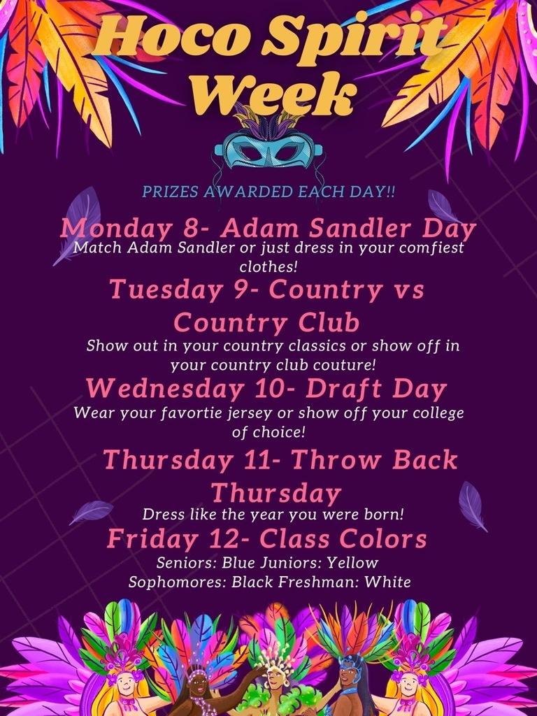 Homecoming Spirit Week! 