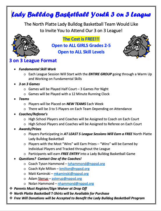 Girls BB Information