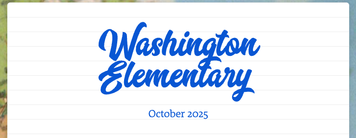 Washington October 2025
