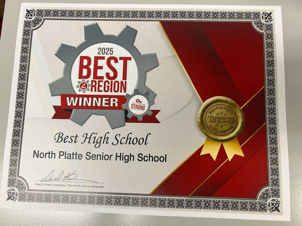 NPHS Best High School Certificate