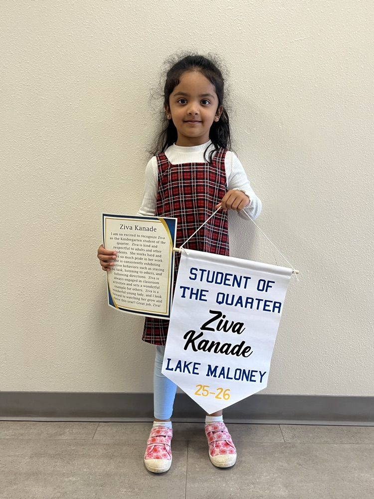 student of the quarter 