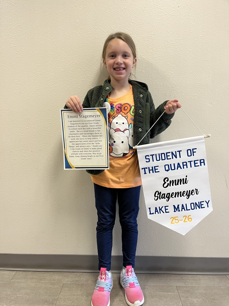 student of the quarter 