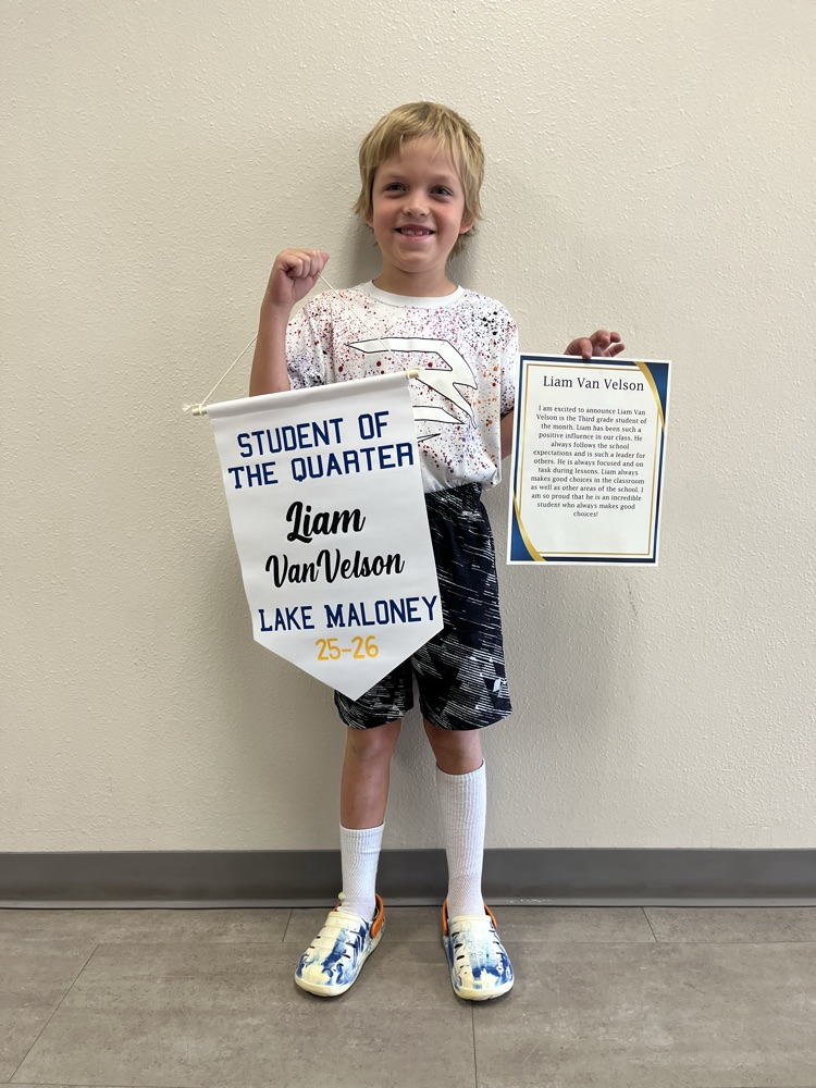 student of the quarter 