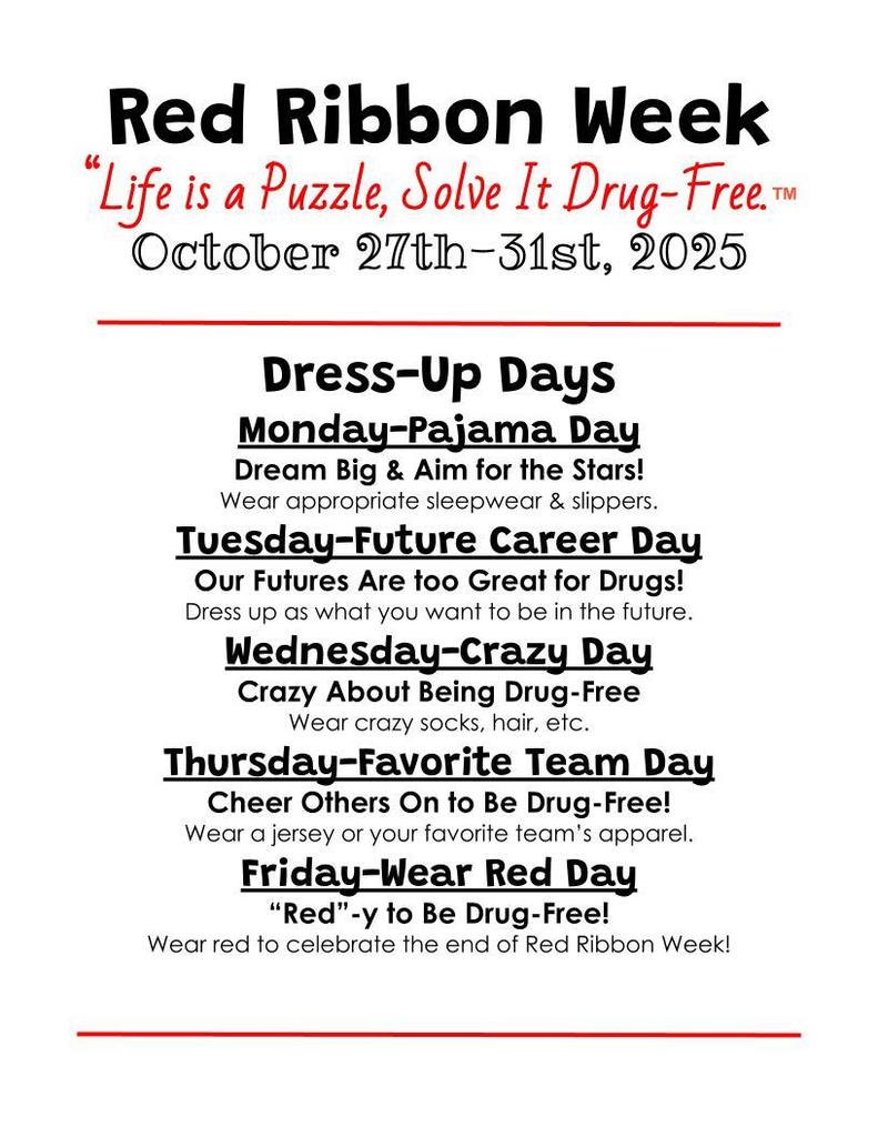 Red Ribbon Week