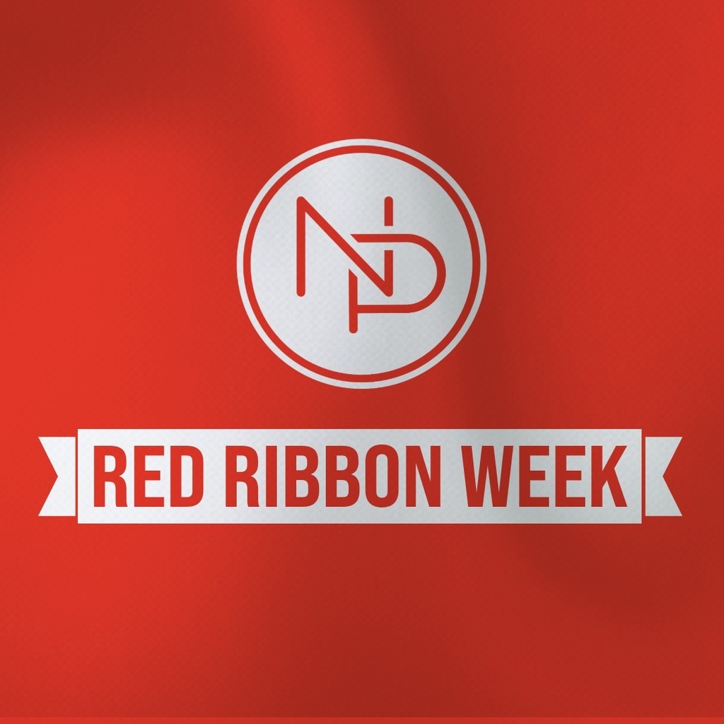 NP logo on red banner that says Red Ribbon Week.