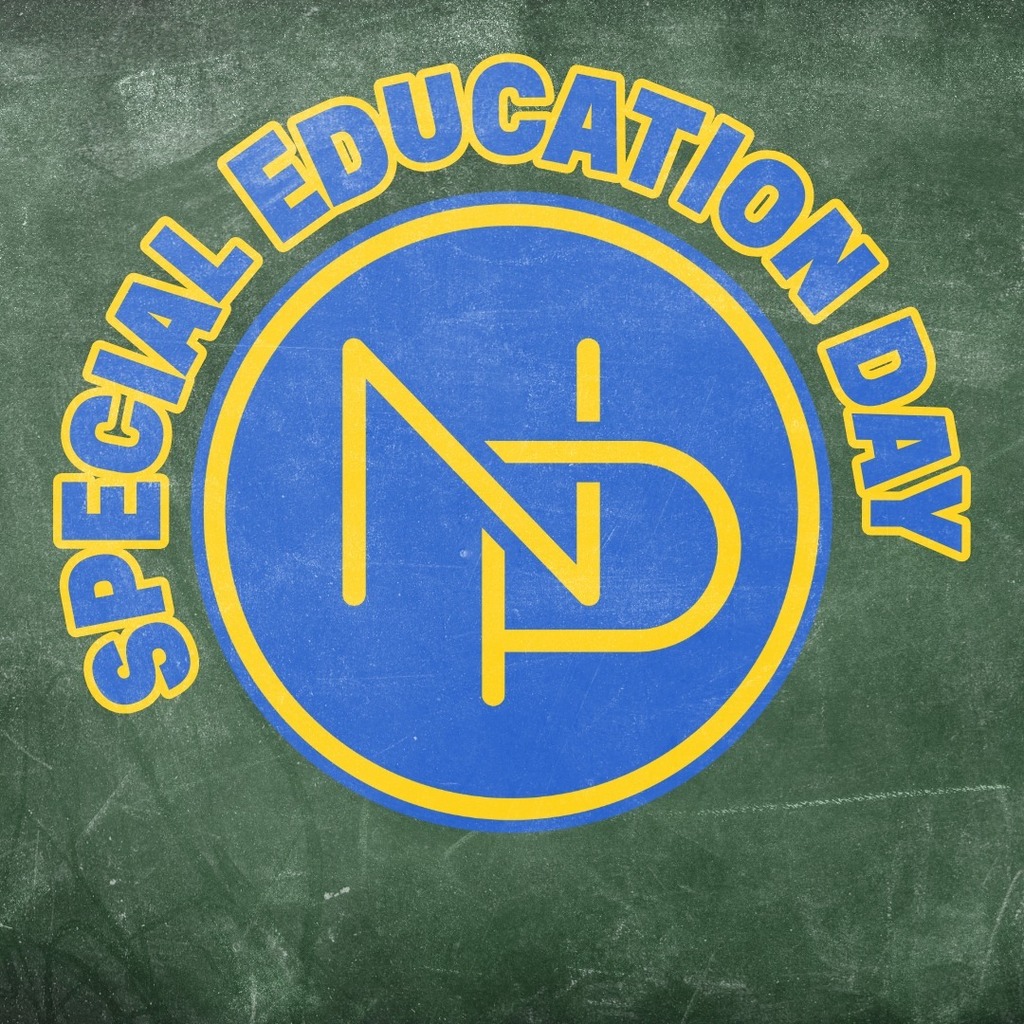 NP Logo and text that reads Special Education Day.
