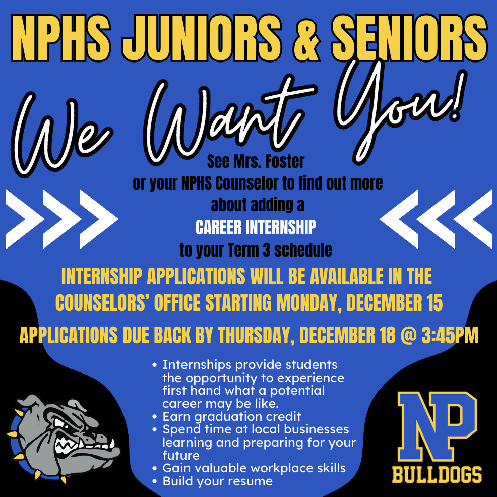 NPHS Career Internships