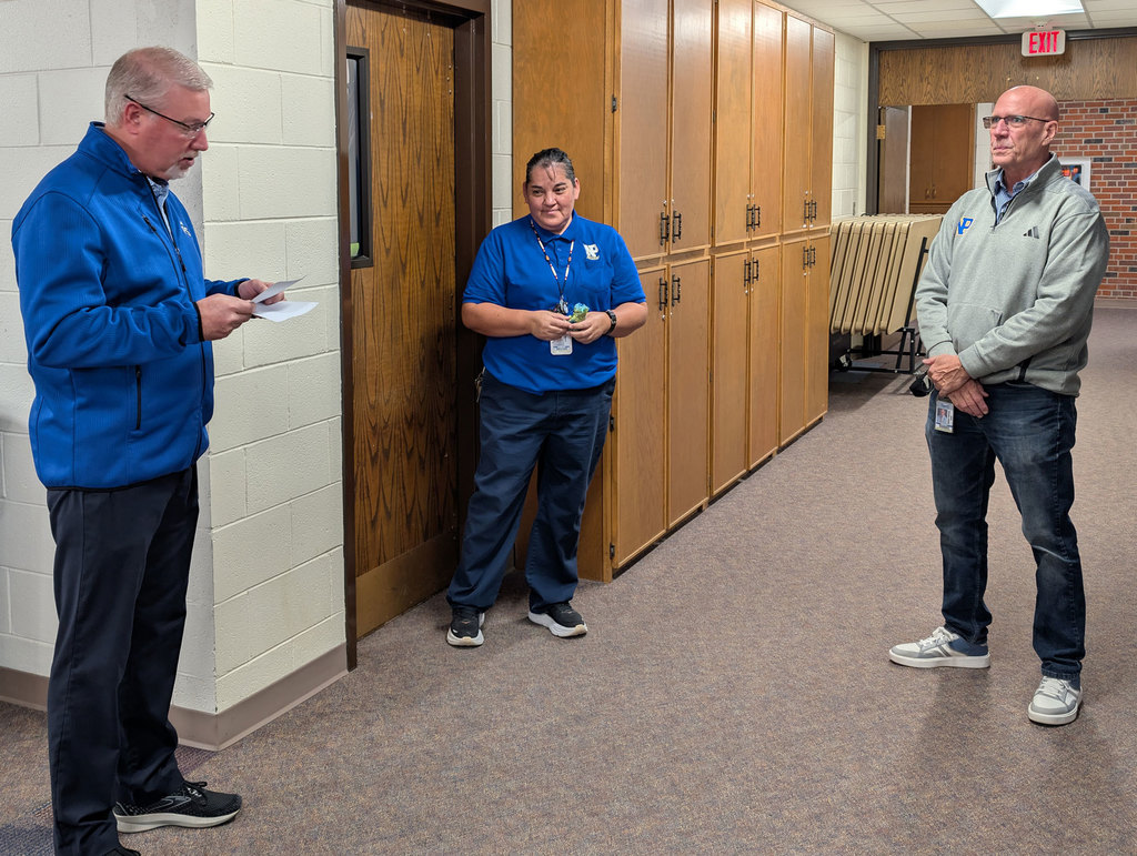 Rosalee presented with All Star award!