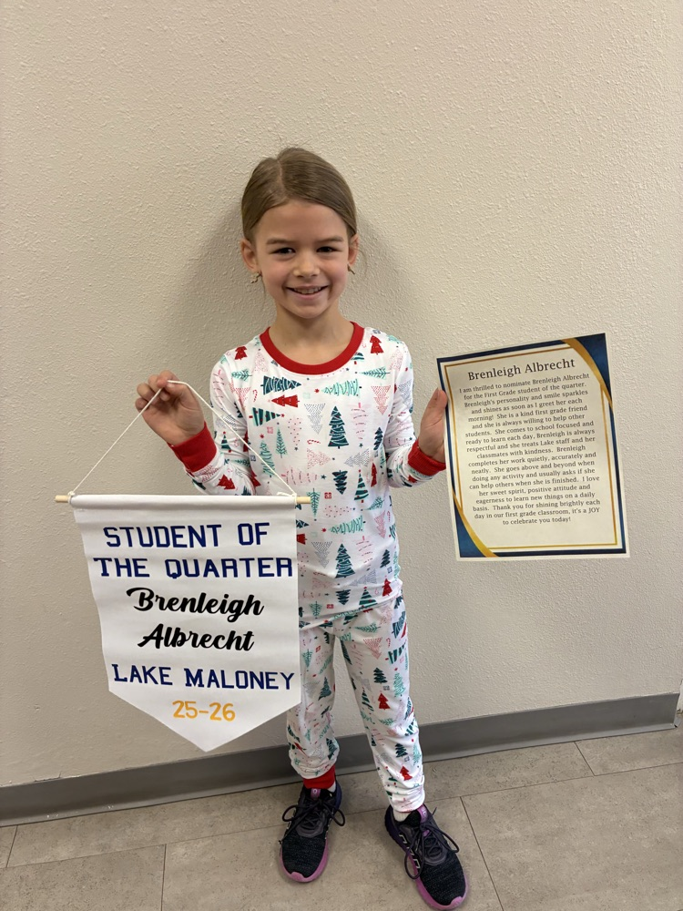 student of the quarter