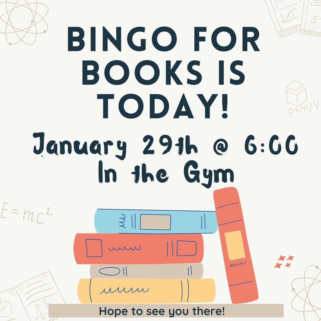 Bingo for Books is today!