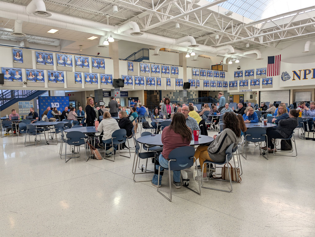 NPPS PD Day in NPHS commons area