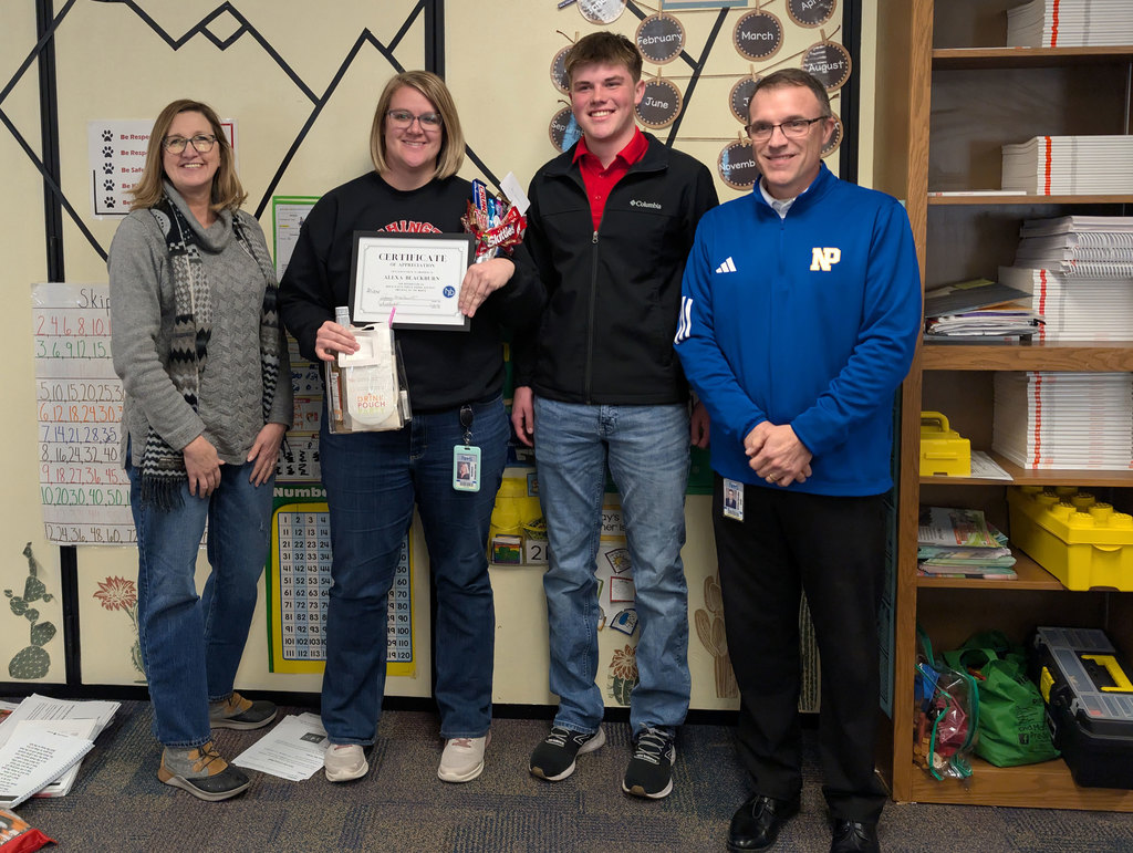 NPPS February Employee of the Month Alexa Blackburn