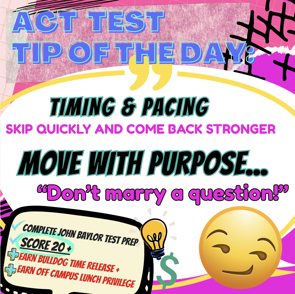 ACT Test "Tip of the Day"