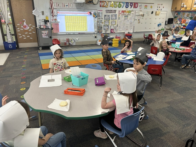 tasting the butter on biscuits