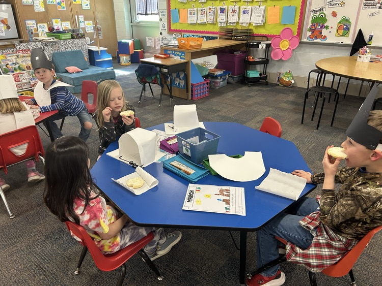 tasting the butter on biscuits