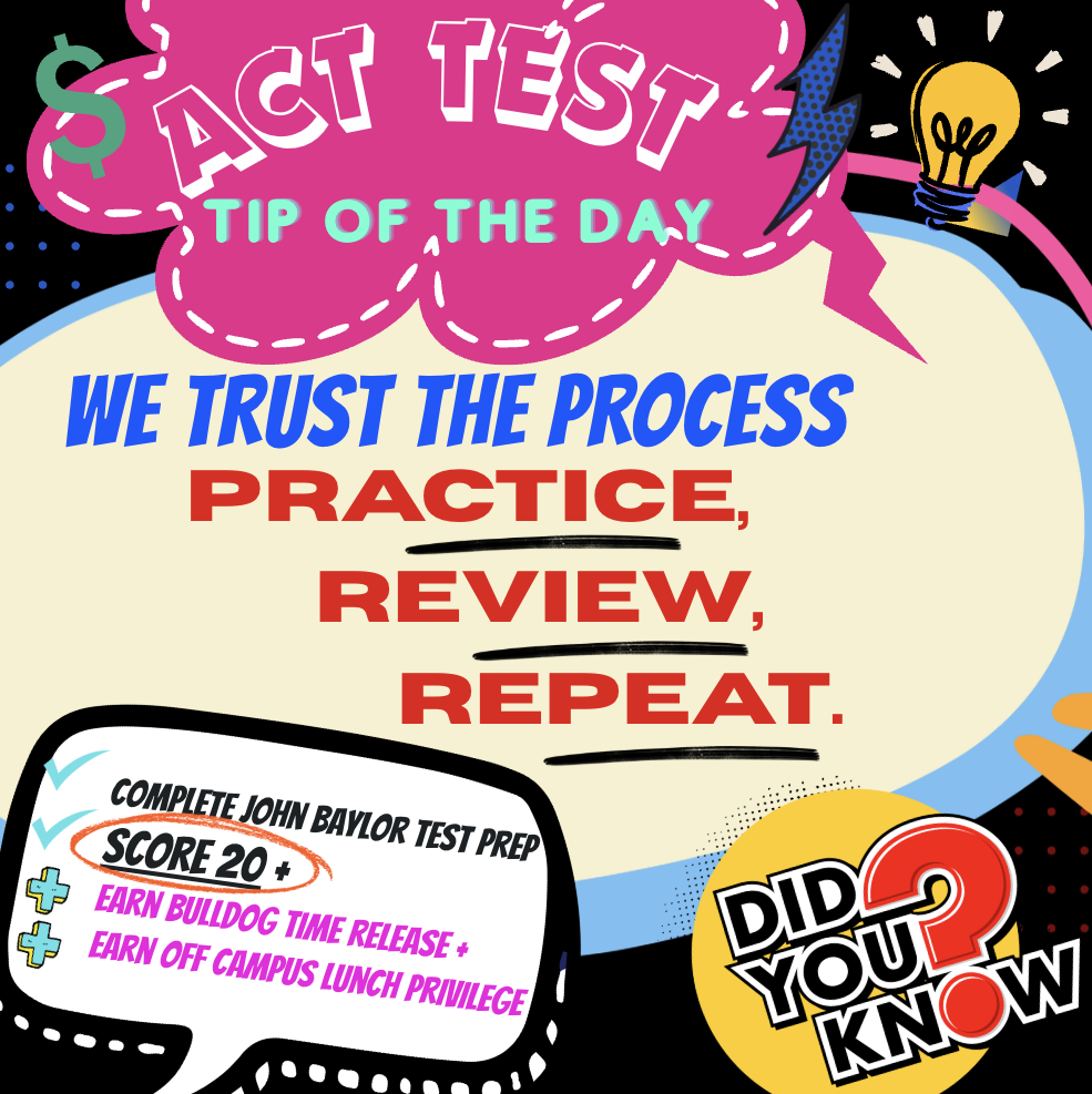 ACT Test "Tip of the Day"