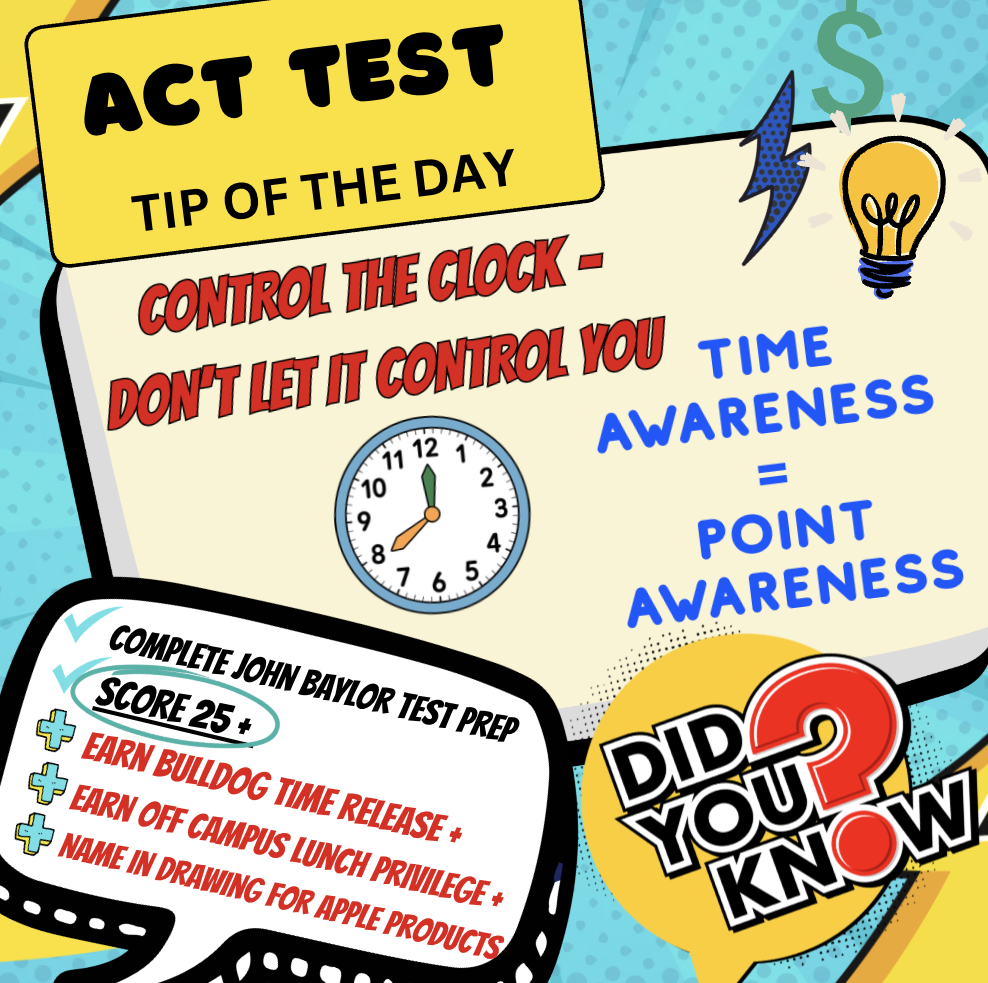 ACT Test "Tip of the Day"
