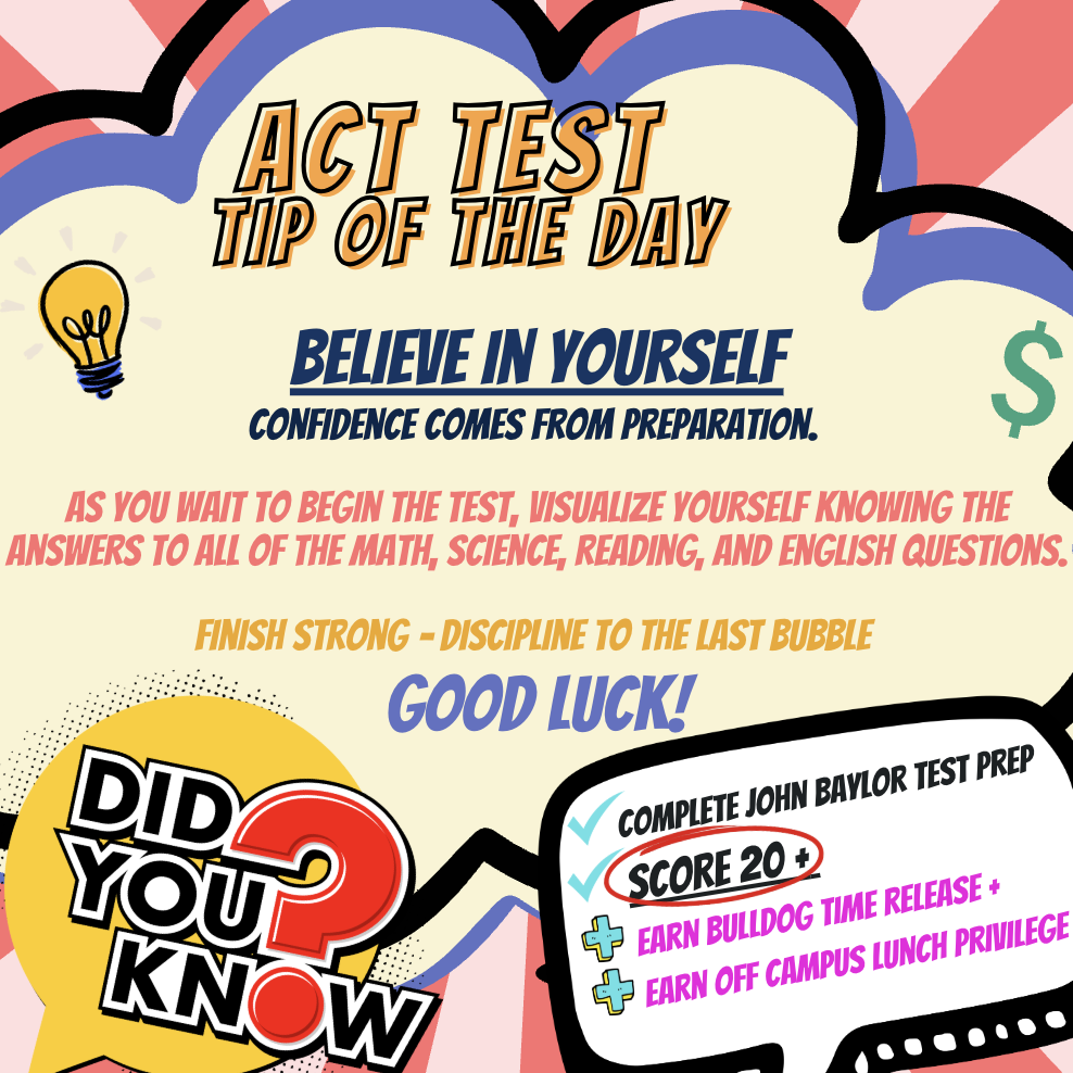 ACT Test "Tip of the Day"