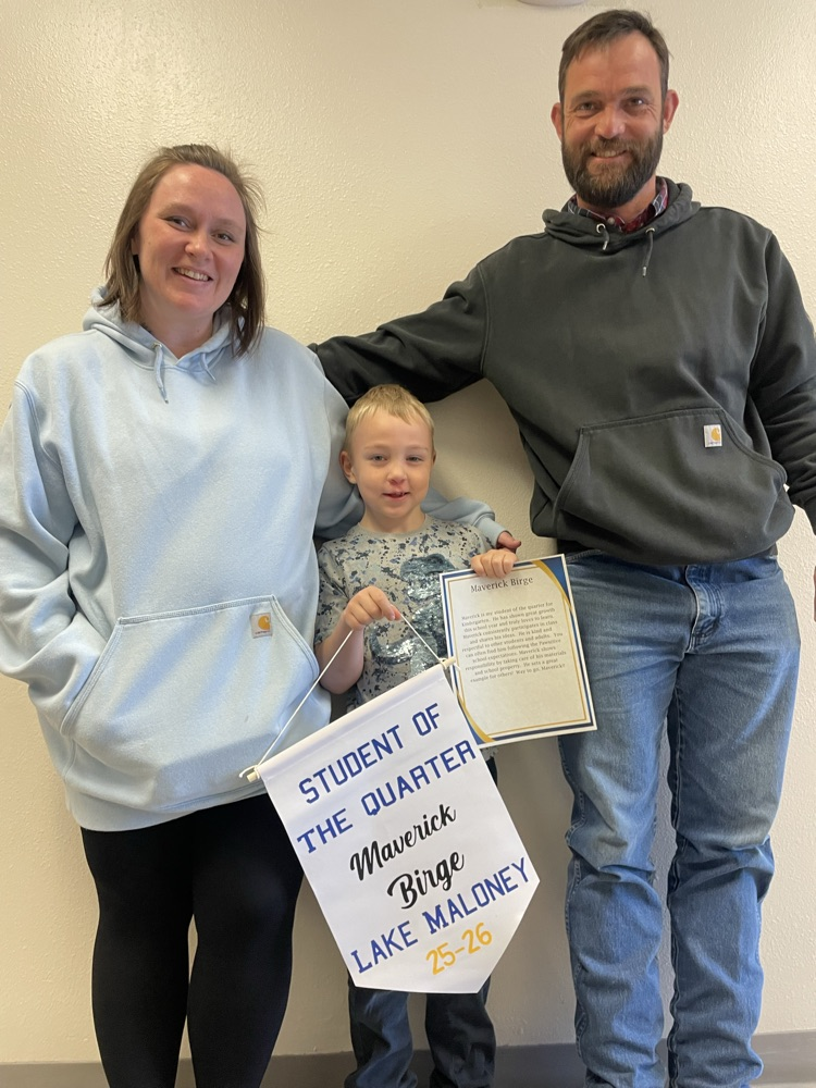 student of the quarter 