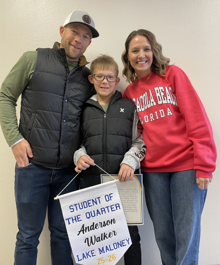 student of the quarter 