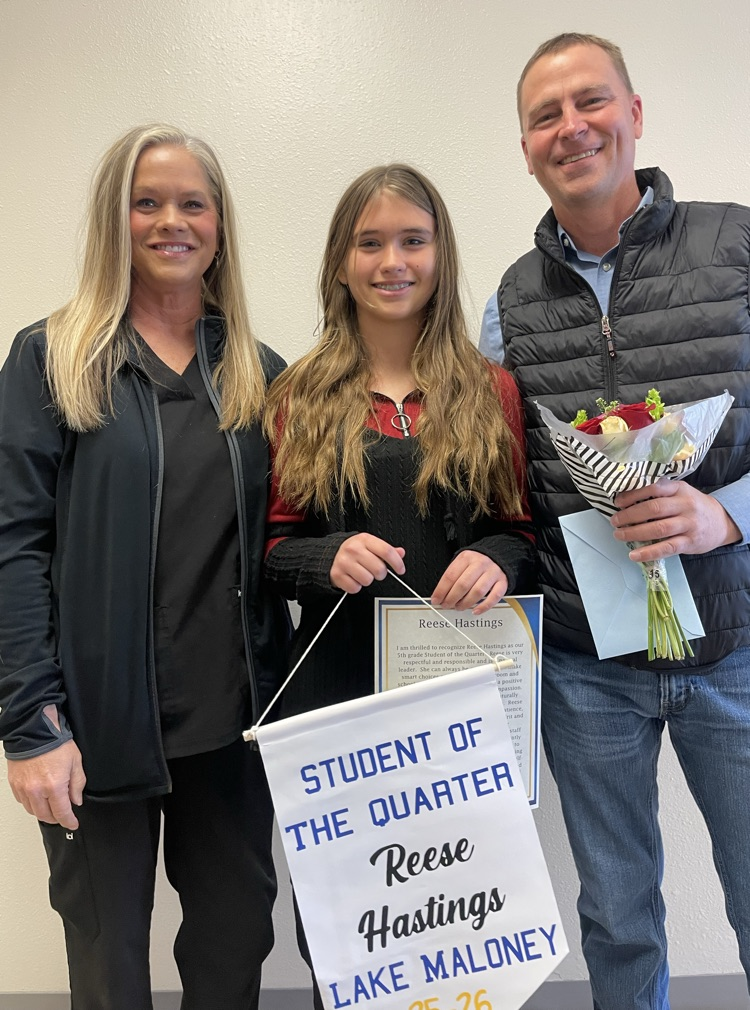 student of the quarter 