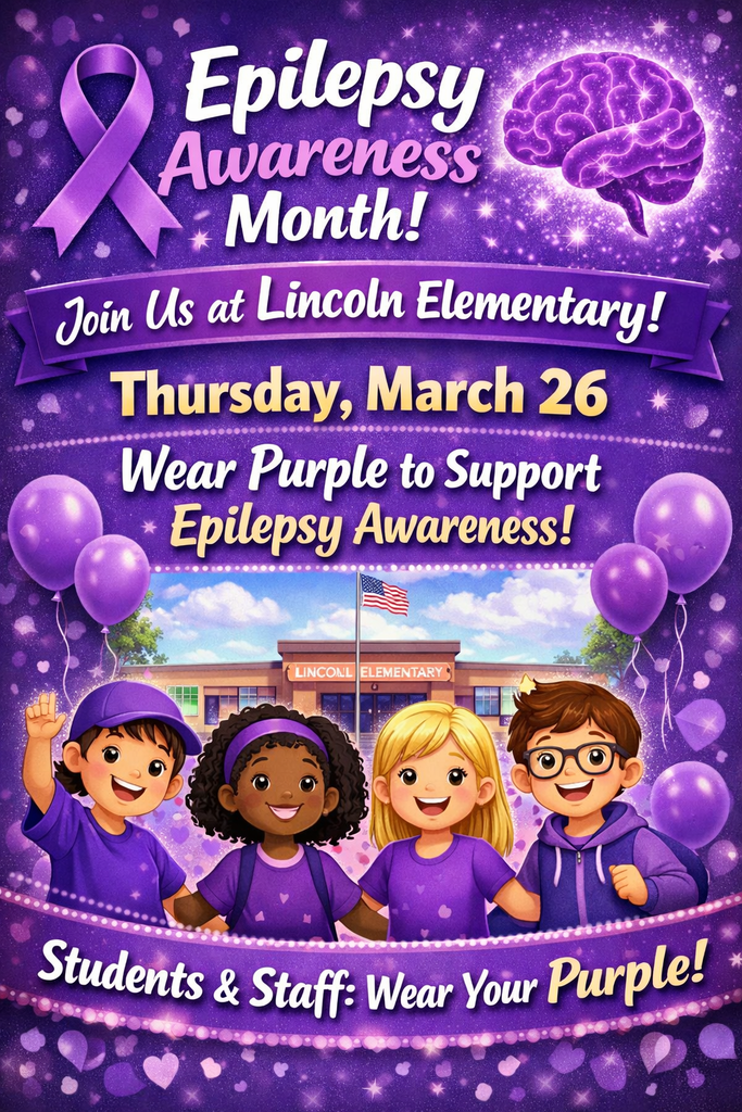 Epilepsy awareness month flyer