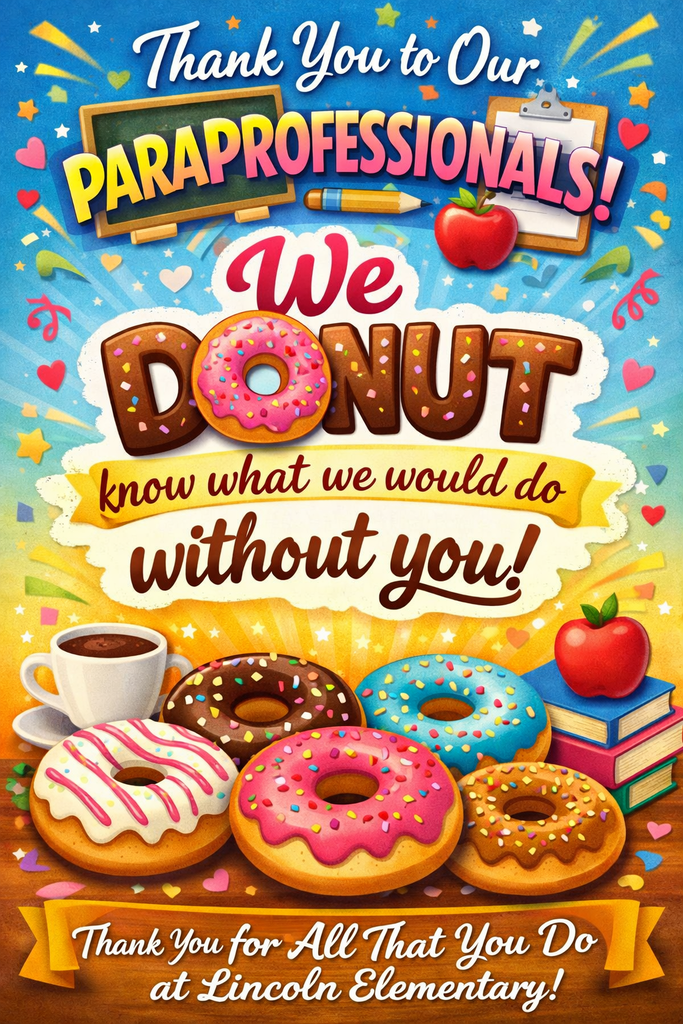 Donut flyer for paras