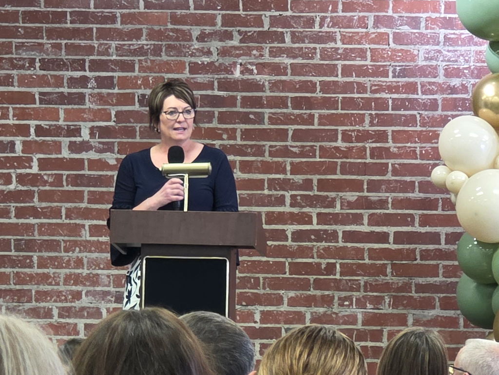 Keynote speaker, Mrs. Kim Flanders