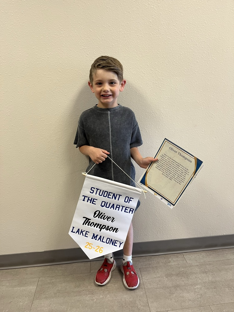student of the quarter