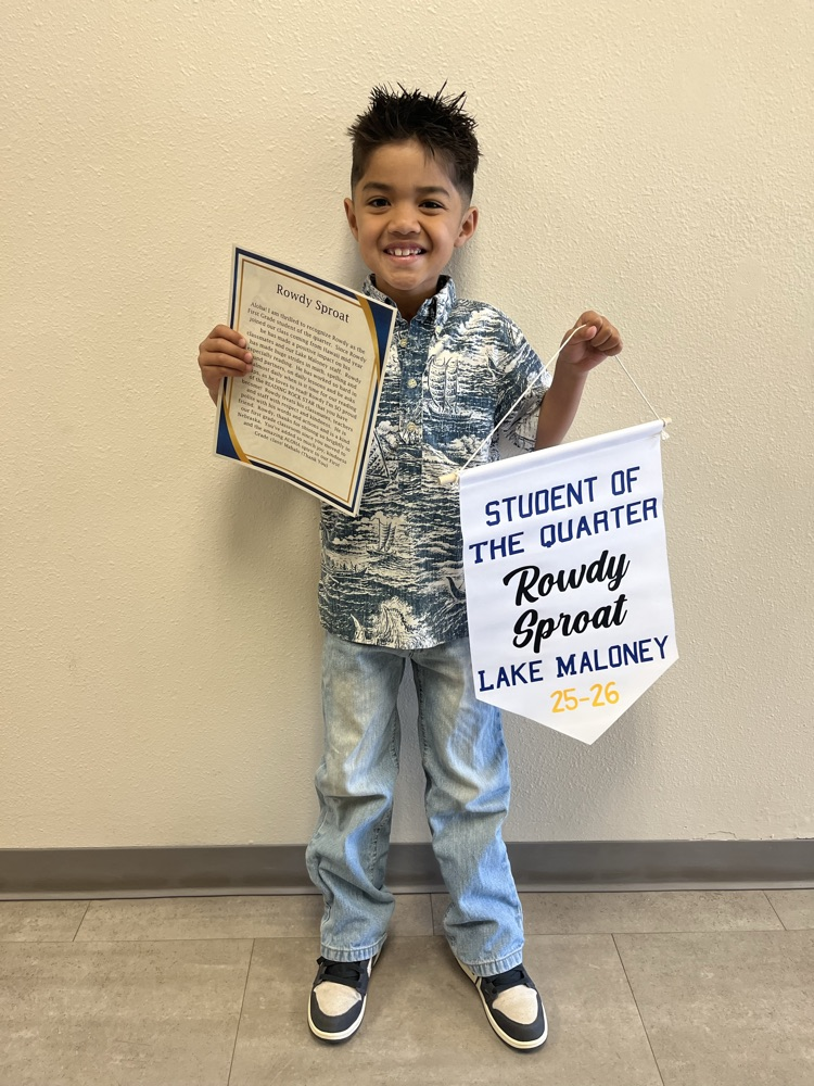 student of the quarter