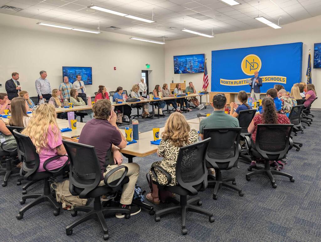 New NPPS staff orientation with Mr. Mills
