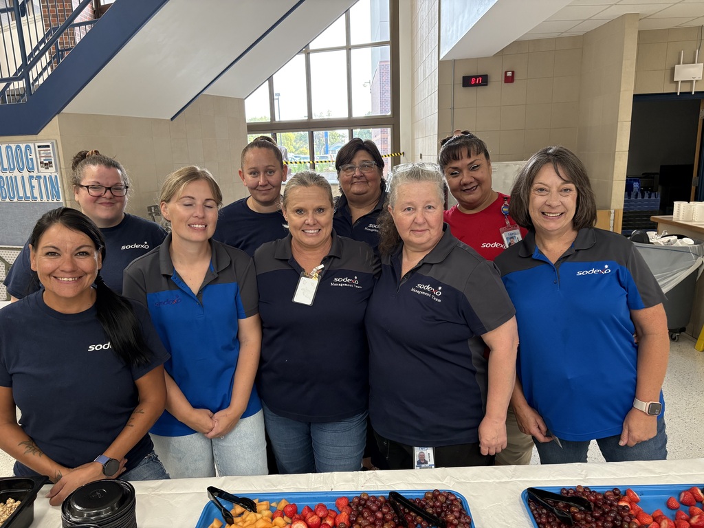 Sodexo team at district welcome