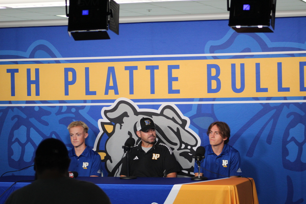 Tim Blakely and Brett Pfeifer with Coach Lemmer