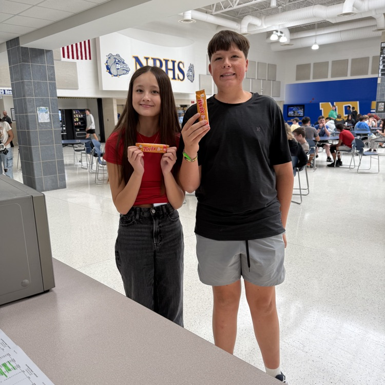 Students earning ice cream reward