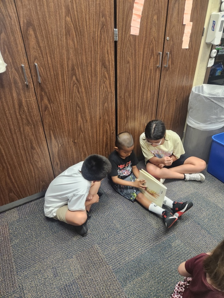 Reading buddies four