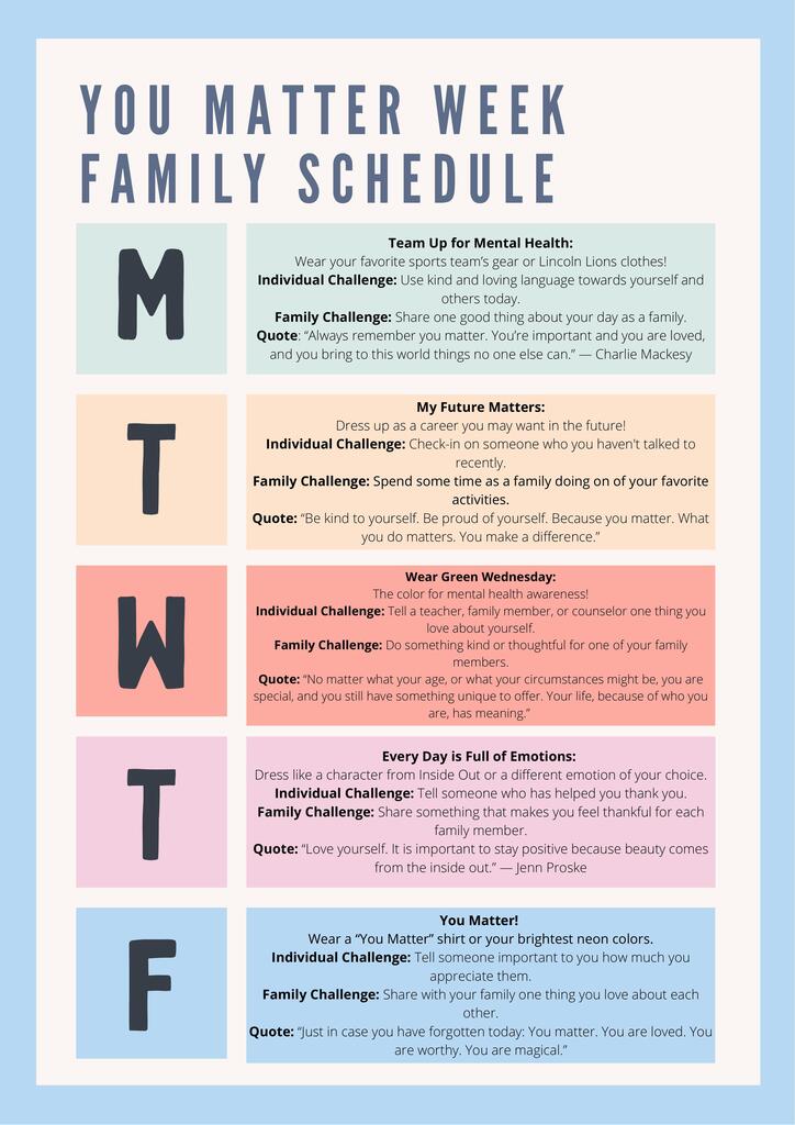 You Matter Week