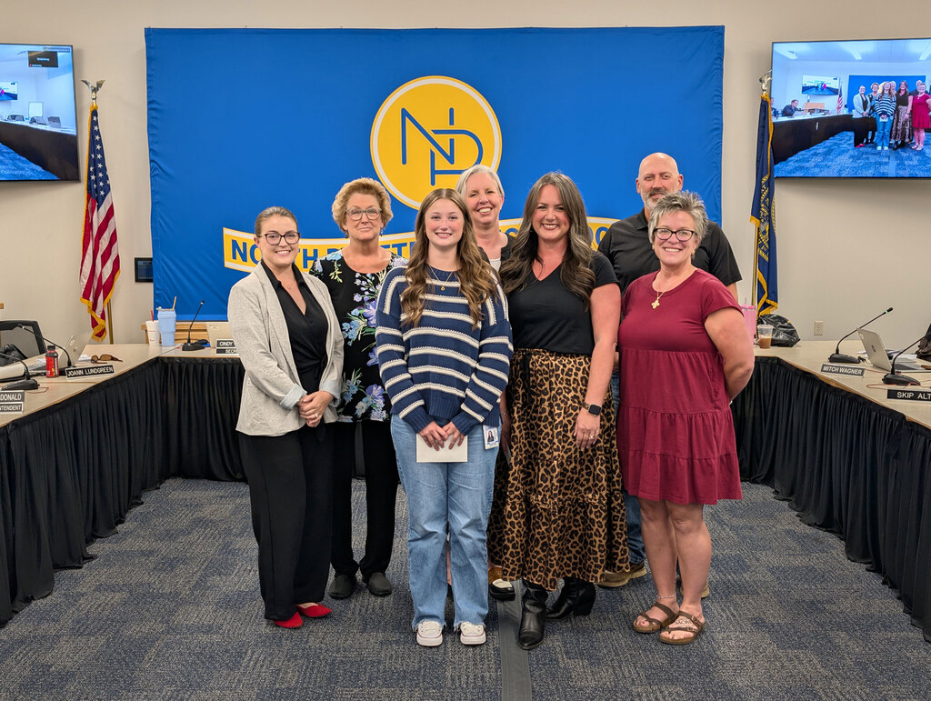 Employees of the Month Reece Eickhoff and Audri Pelton-Johnson