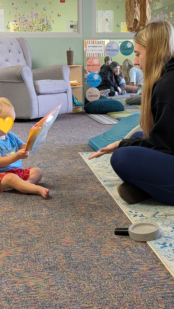 Students interact with toddlers for Best Practices in Early Childhood