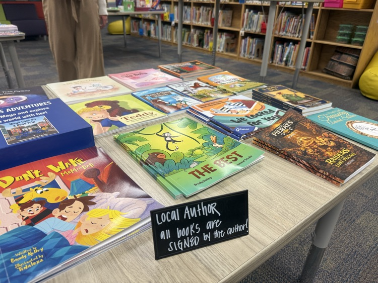 local author book options